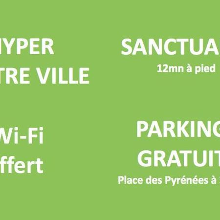 Le Montferrat - 65M2 - 2 Chambres - Rue De La Grotte - Hyper Centre Λούρδη Εξωτερικό φωτογραφία